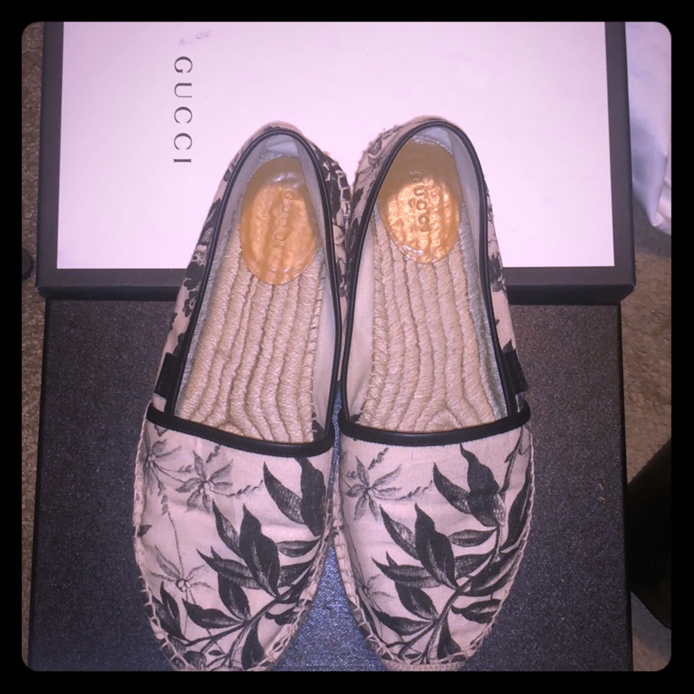 Gucci Espadrille Flats